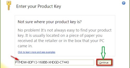 where is maya product key located